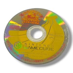 Donkey Konga Gamecube Game Nintendo Japan version DL-DOL-GKGJ-JPN US SELLER